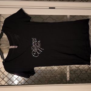 Next Level Black Tee